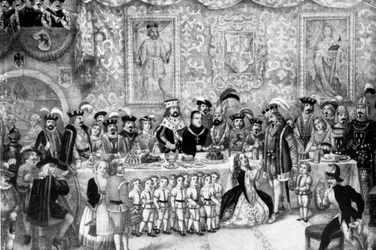 Welfensage, Aufführung als Fastnachtsspiel am 3. März 1862